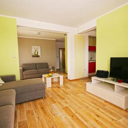 Moderne In Mit Garten, Grill Und Whirlpool アパート Ližnjan